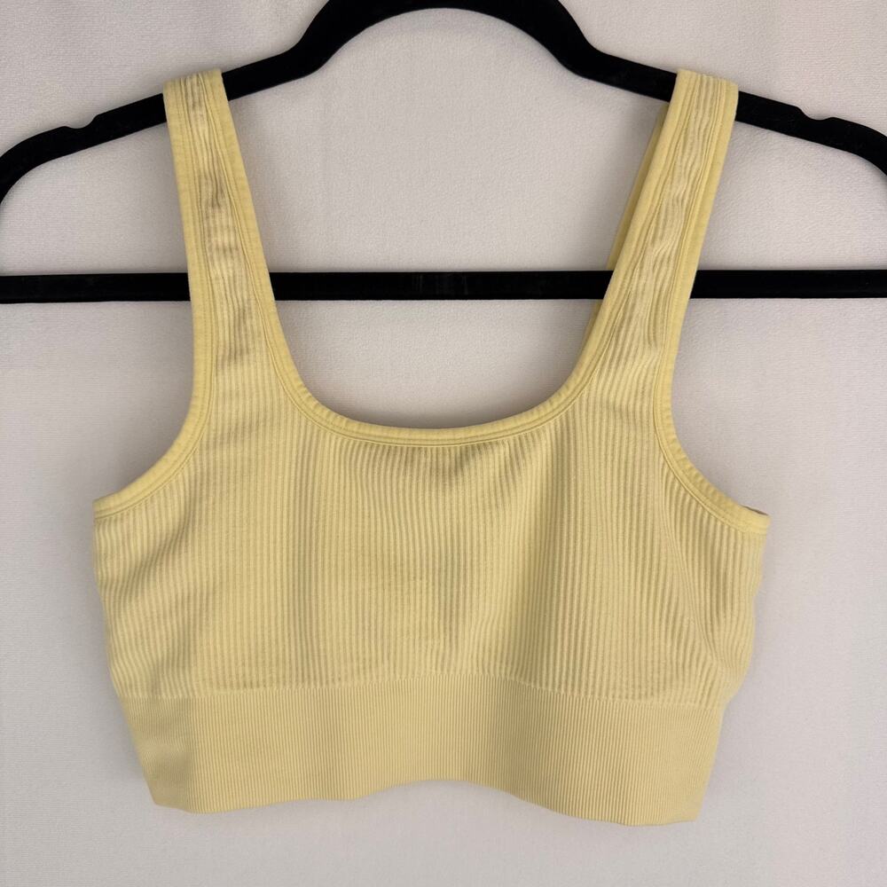 Harper Wilde Lounge Rib Scoop Bralette Size M